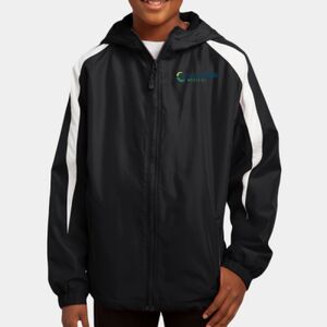 Youth Fleece Lined Colorblock Jacket Thumbnail